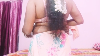 Hot morose saree housewife making out tailor, telugu dirty talks.