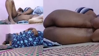 Indian Tamil Big Ass Girl Masturbated At the end of one's tether Boy Side Desi Cowgirl Sex